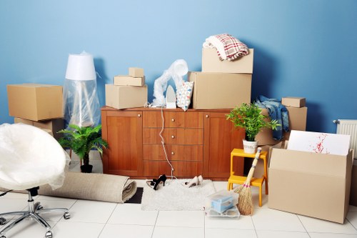 Professional movers assisting with a Pentonville relocation