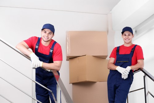 Professional movers handling belongings in Strawberry Hill