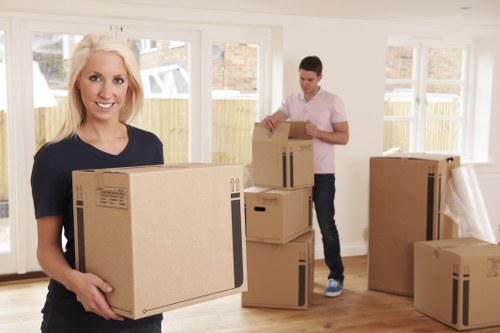 Professional movers assisting with a residential relocation in Limehouse