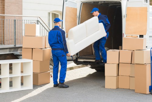 Professional removals in Gidea Park