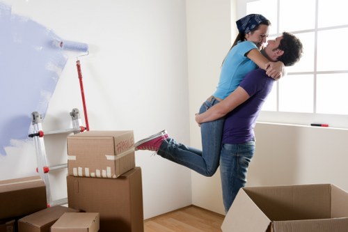 Professional movers assisting with a home relocation in Pinner