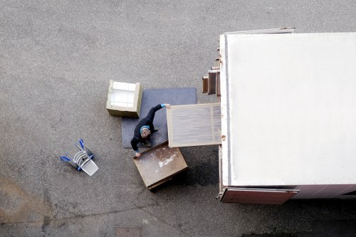 Man with van assisting with a move