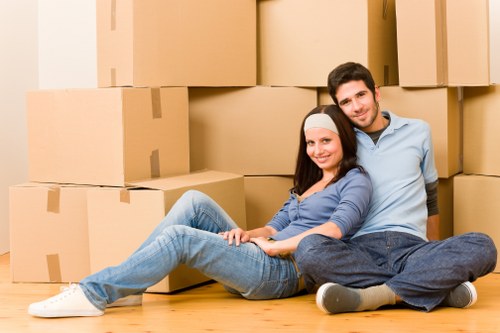 A well-packed moving truck ready for transportation