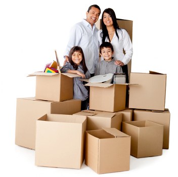 Unpacking services by Jimmy's Removals in a new home